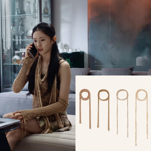 于文文七根心简木代刘浩存同款流浪沙漠围巾4条装服装披肩挂饰女