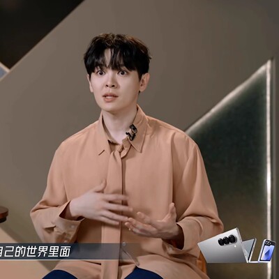 披荆斩棘的哥哥尤长靖同款领结衬衫情侣宽松上衣百搭长袖冰丝衬衣