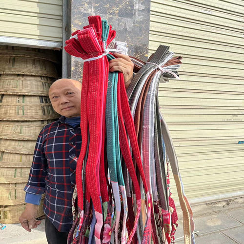 四川背篓背带娃背篓布背带多功能背系