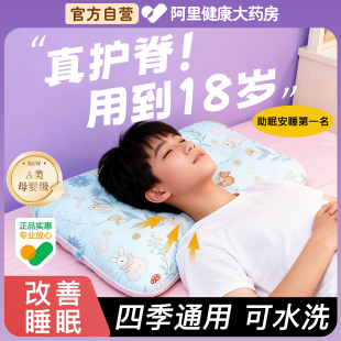 儿童枕头3到6岁以上四季 通用护颈椎助睡眠枕头学生宿舍专用护脊枕