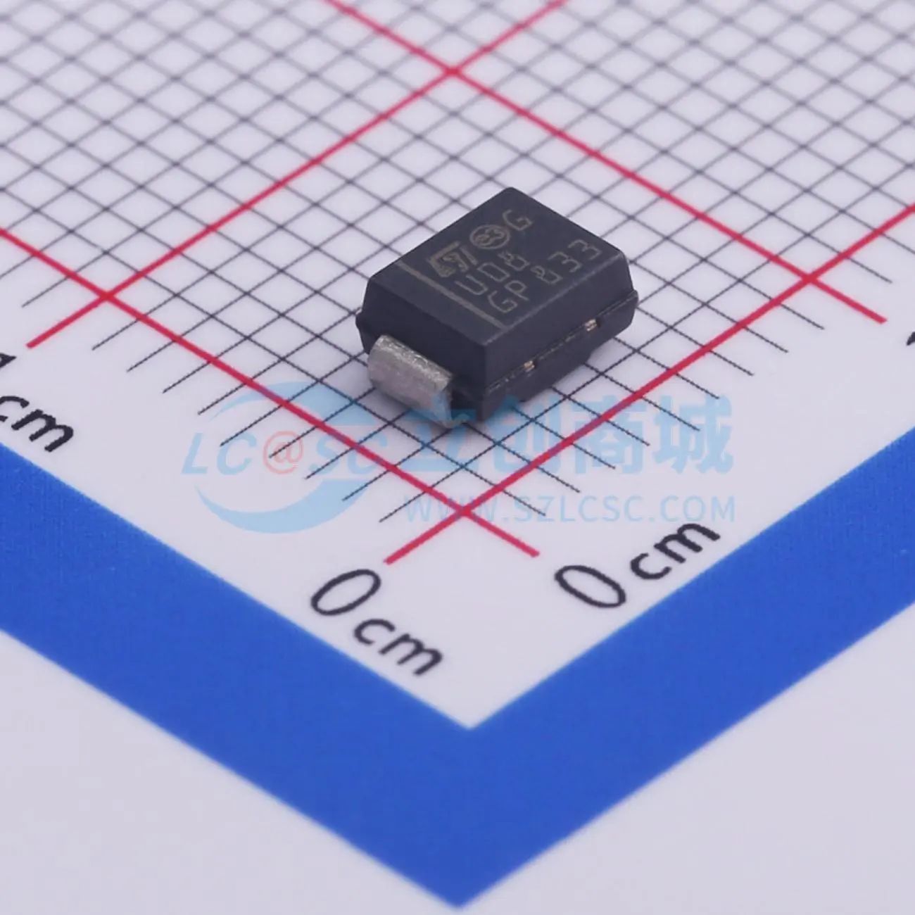 STTH208U SMB 快恢复/高效率二极管 ST(意法半导体)全新原装 电子