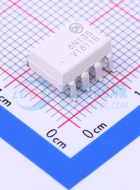 6N135SDVM SOP-8-2.54mm 逻辑输出光耦 onsemi(安森美)全新原装