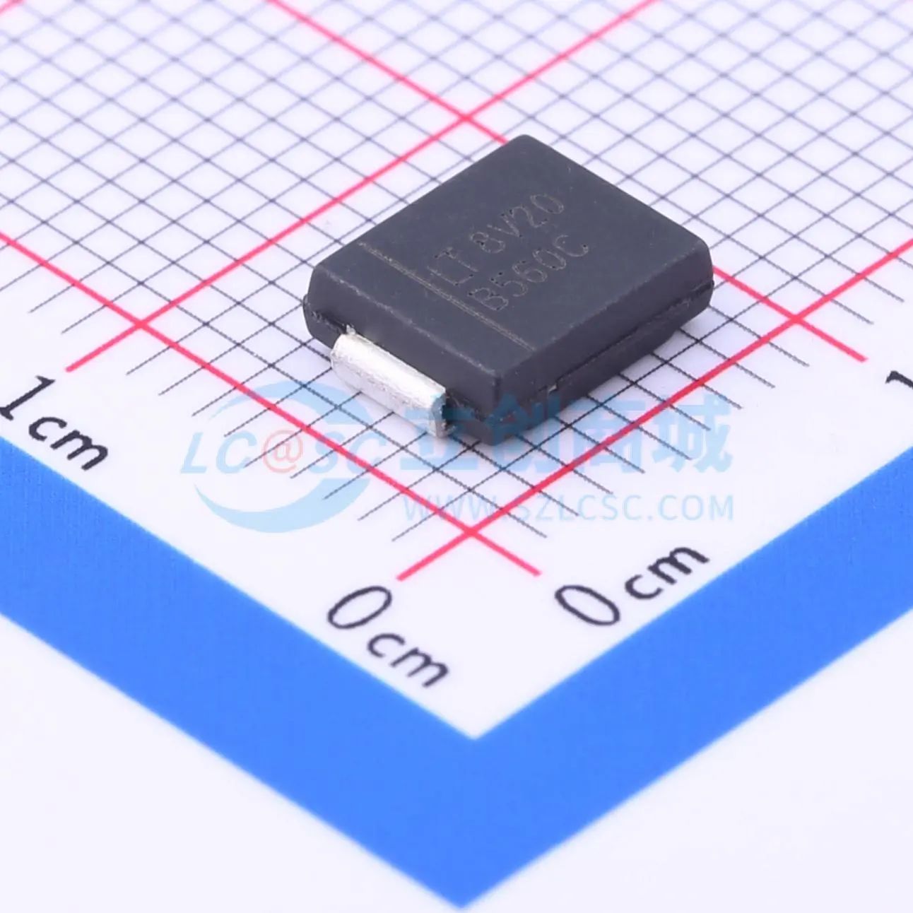 B560C SMC(DO-214AB) 肖特基二极管 DIODES(美台)原装正品 电子元