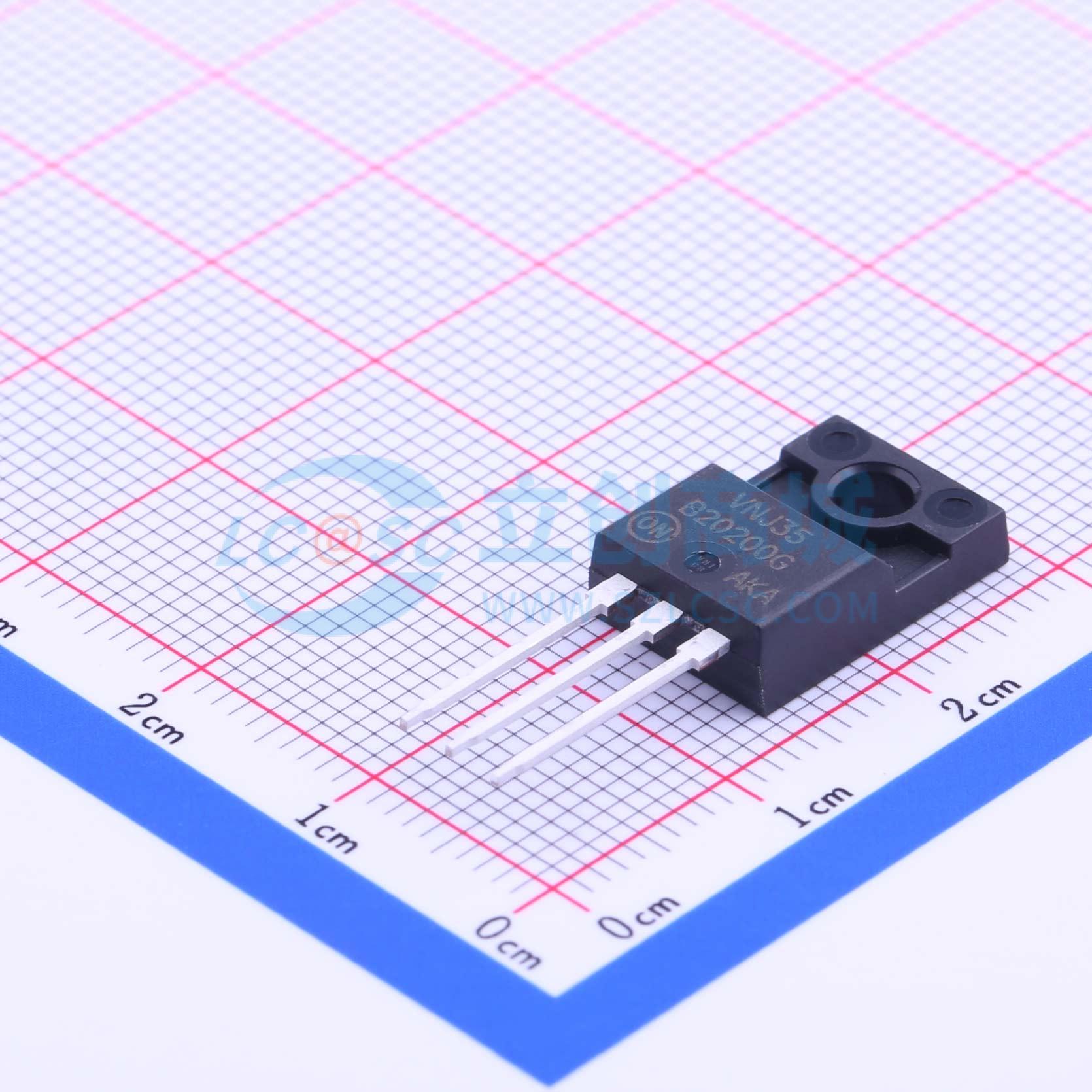 MBRF20200CTG TO-220FP 肖特基二极管 onsemi(安森美)全新原装 电