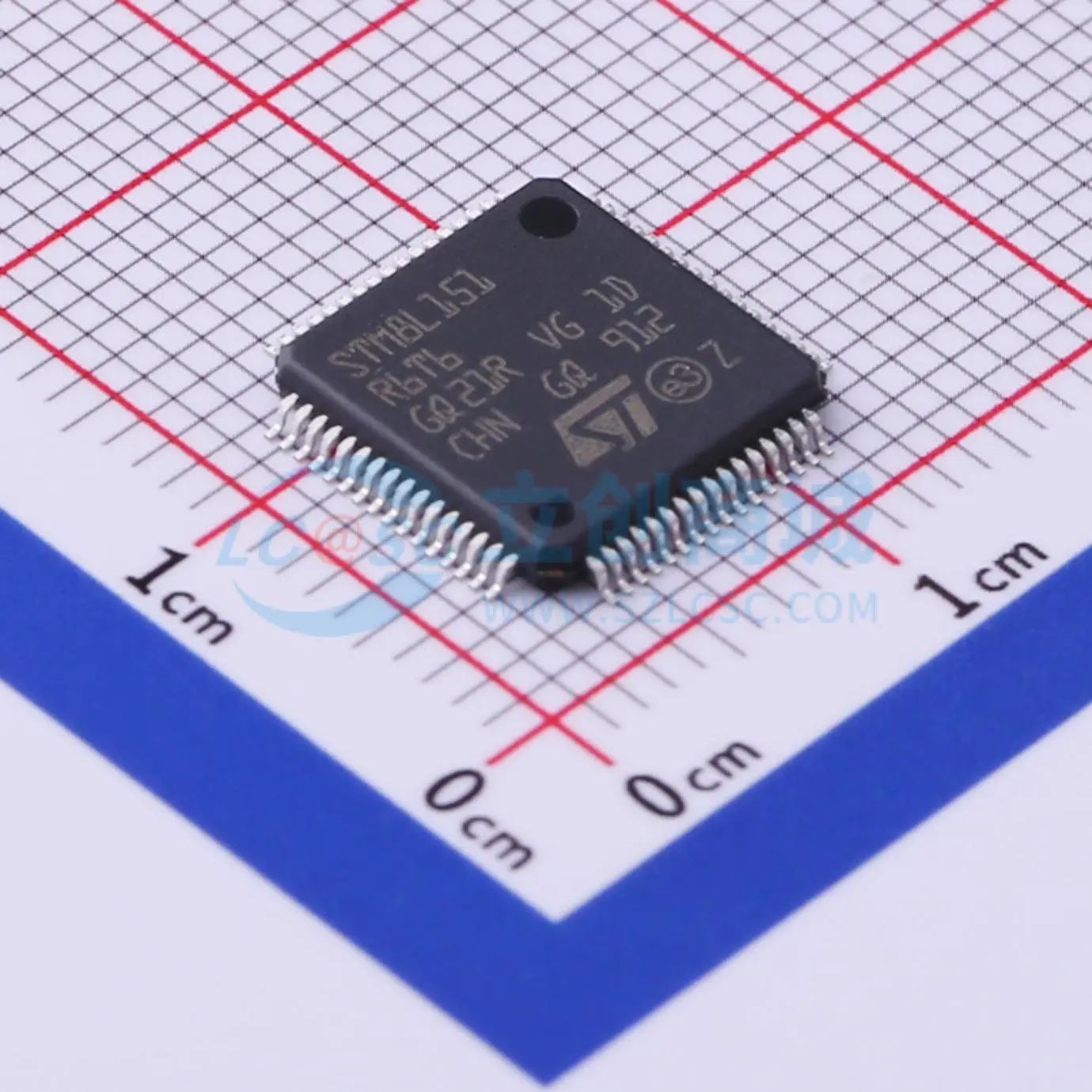 STM8L151R6T6 LQFP-64(10x10) 单片机(MCU/MPU/SOC) ST(意法半导