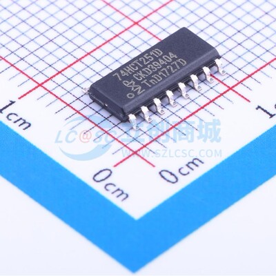 74HCT251D SOIC-16 信号开关/编解码器/多路复用器 全新原装正品