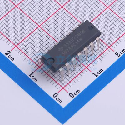 SN74AC14N PDIP-14 反相器 TI全新正品原装 电子元件配单
