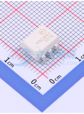 MOC3043SM SMD-6P 可控硅输出光耦 onsemi(安森美)全新原装 电子