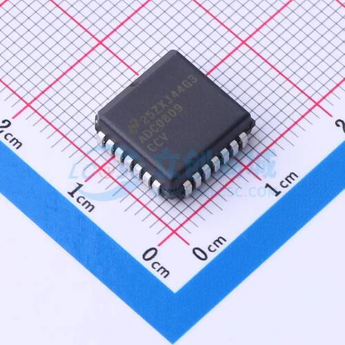 ADC0809CCV/NOPB PLCC-28(11.5x11.5) 模数转换芯片ADC TI(德州仪