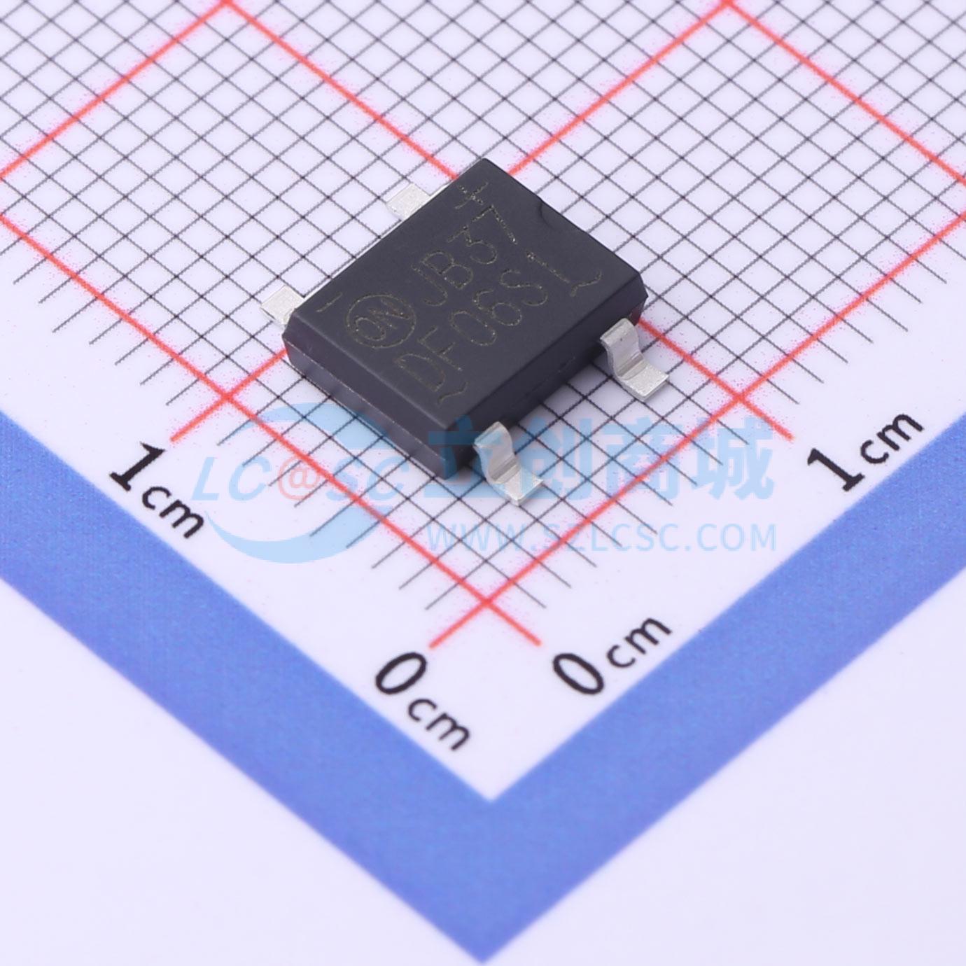 DF06S1 SMD-4P 整流桥 onsemi(安森美)全新原装 电子元器件配单