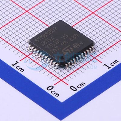 STM8S207S8T6C LQFP-44(10x10) 单片机(MCU/MPU/SOC) ST(意法半导