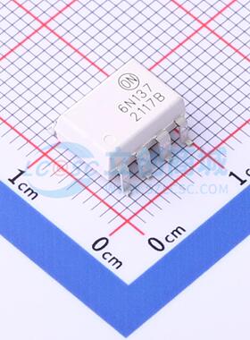 6N137SM SOP-8-2.54mm 逻辑输出光耦 onsemi(安森美)全新原装 电