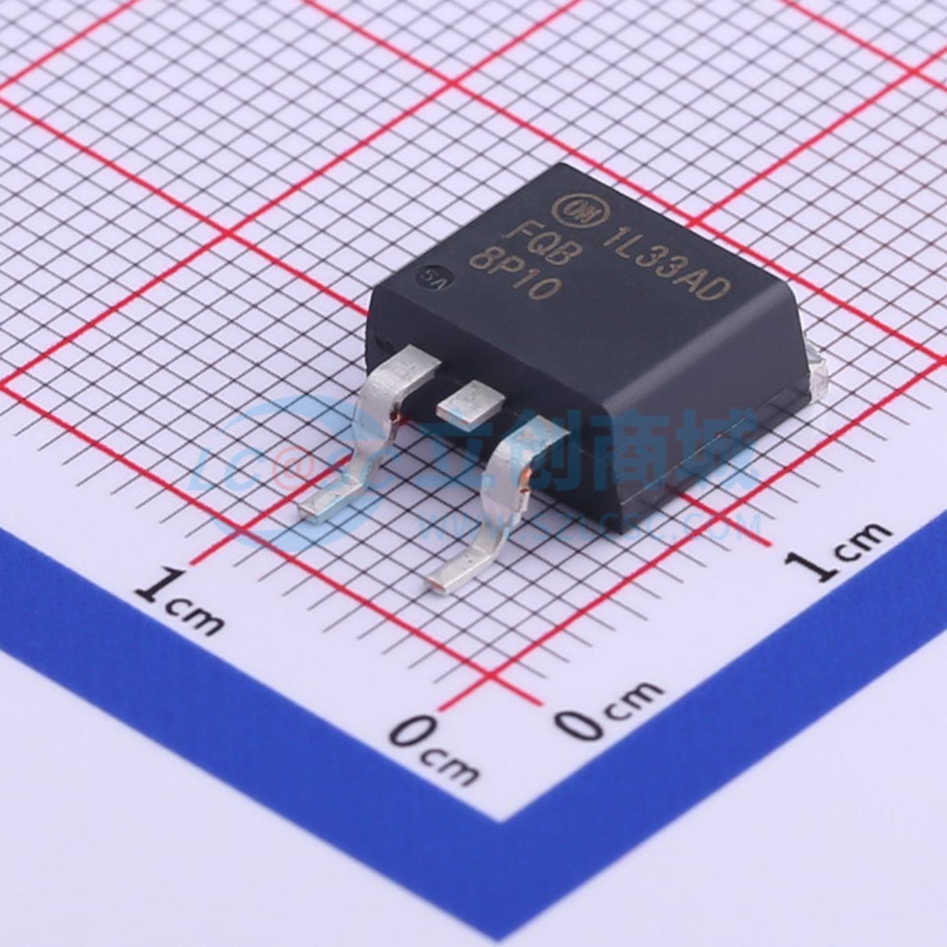 FQB8P10TM D2PAK(TO-263) 场效应管(MOSFET) onsemi(安森美)全新