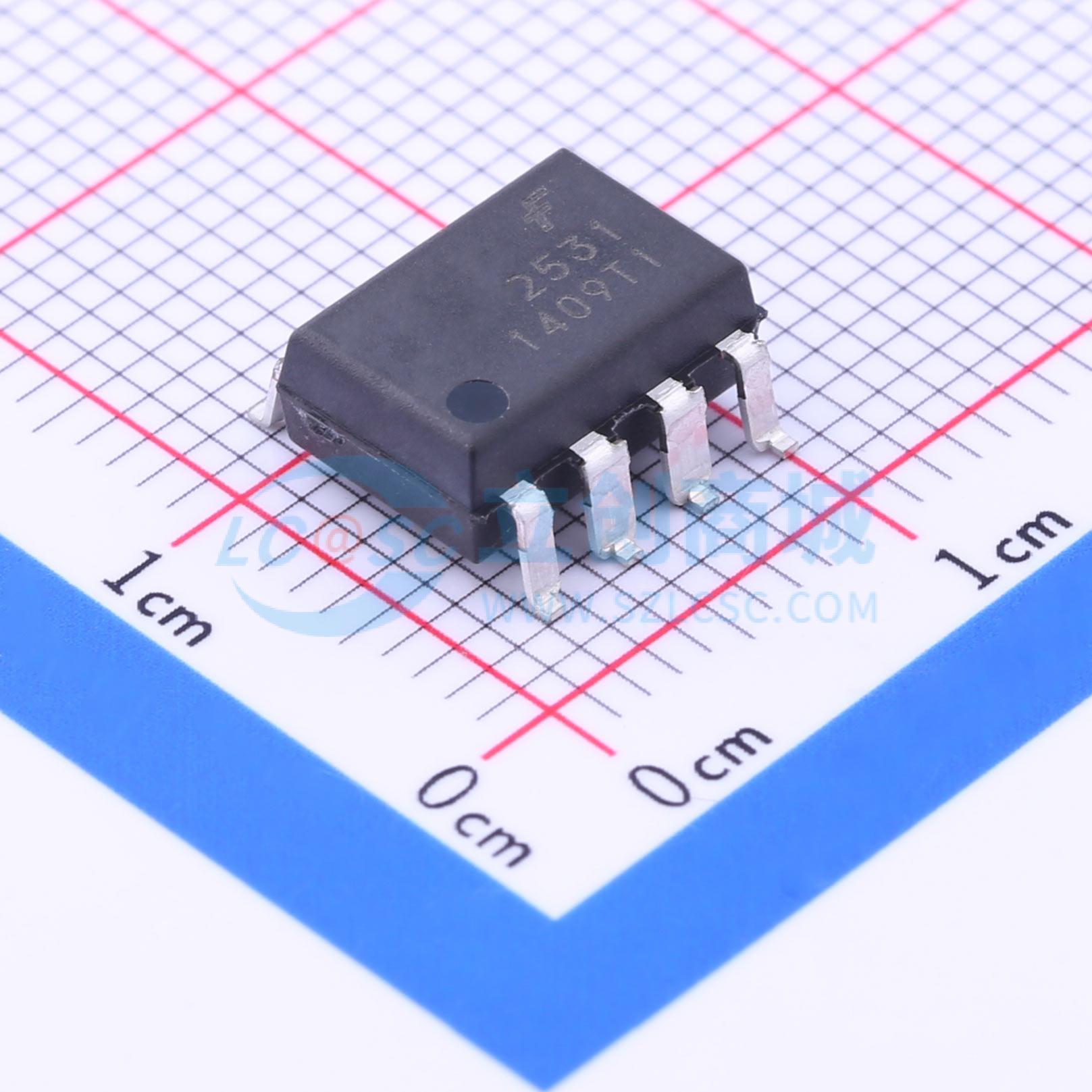 HCPL2531SD SOP-8-2.54mm 逻辑输出光耦 onsemi(安森美)全新原装