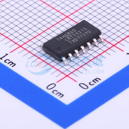 74HC86D,653 SOIC-14 逻辑门 全新原装正品 电子元件配单
