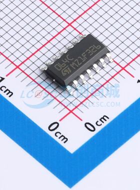 TL064CD SOIC-14 FET输入运放 ST(意法半导体)全新原装 电子元件