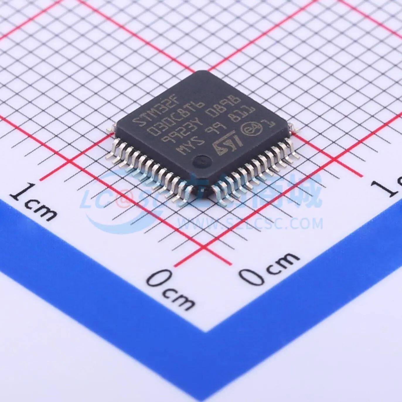 STM32F030C8T6TR LQFP-48(7x7) 单片机(MCU/MPU/SOC) ST(意法半导