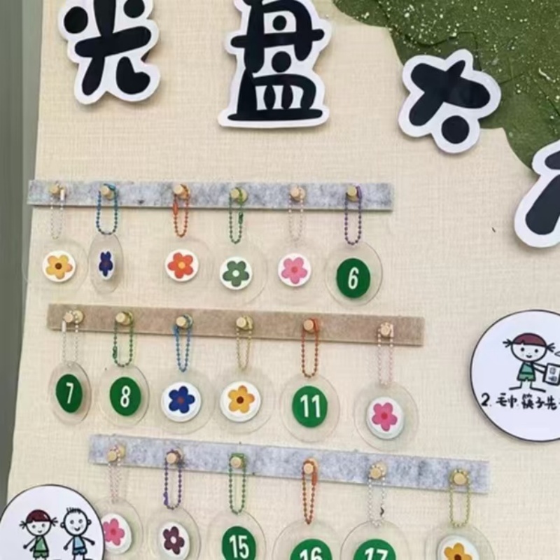 楠楠装饰环创材料进区卡挂牌