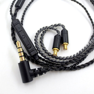 W4R im70 se215 ls50 ie80s单晶铜耳机线带调音 535 适用于0.78