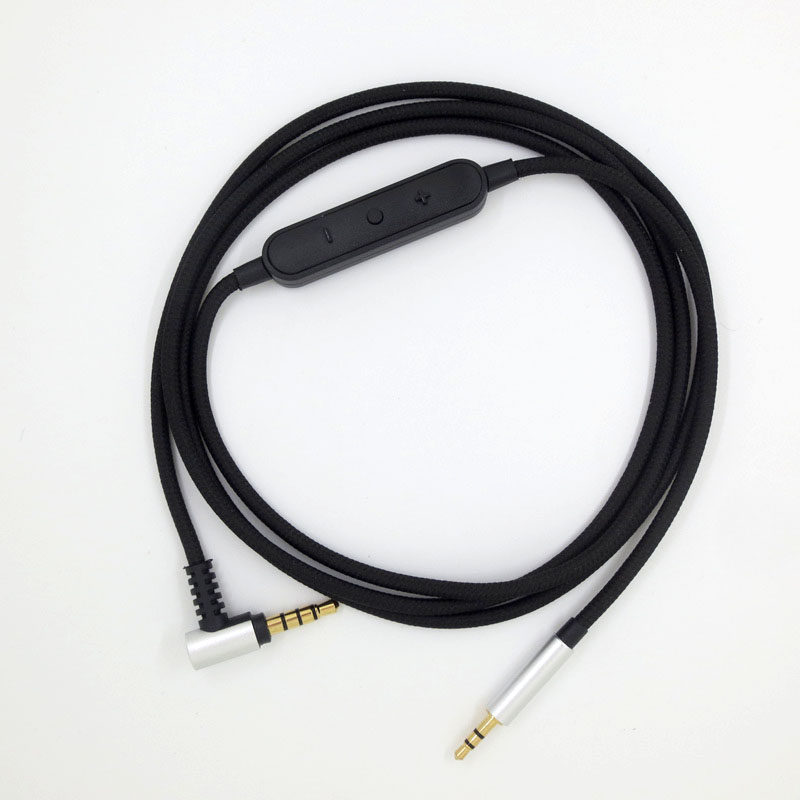 适用于博士QC25 OE2 Live2 Y45 Y50 Y40 AKG 2.5mm通用线控耳机线