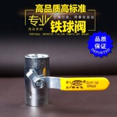 雾冰花双内丝铁阀门4分6分1寸DN152025 双内丝碳钢球阀 球阀开关