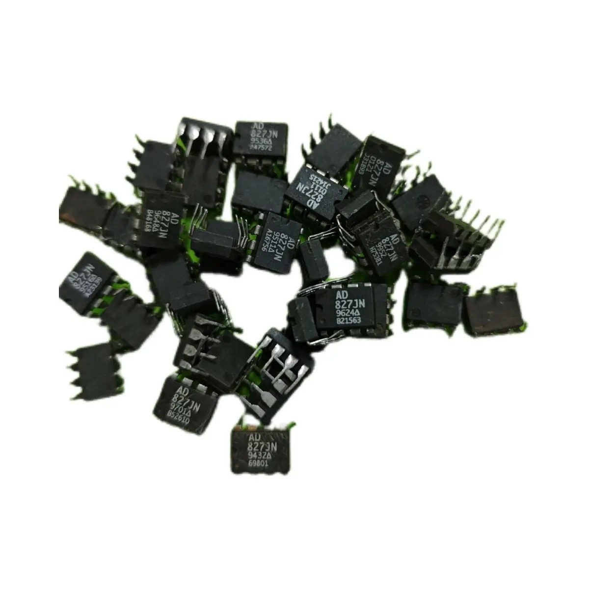 美国公司菲律宾产 AD827JN 双运放 拆机测试好 正常使用 配镀金座