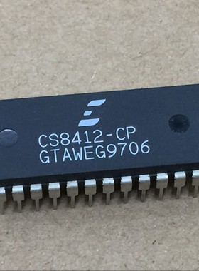 一个价格 现货库存全新原装 真品进口 CS8412-CP 保证质量 优惠价