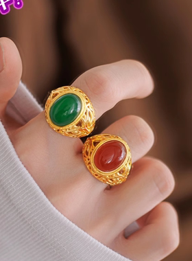 other/其他男士沙金民族风戒指