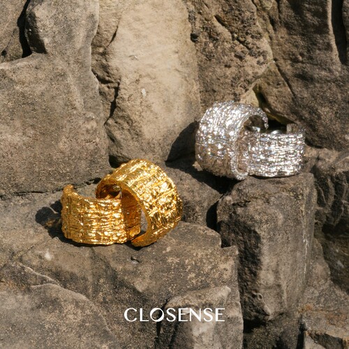 CLOSENSE原创设计C圈耳饰百搭