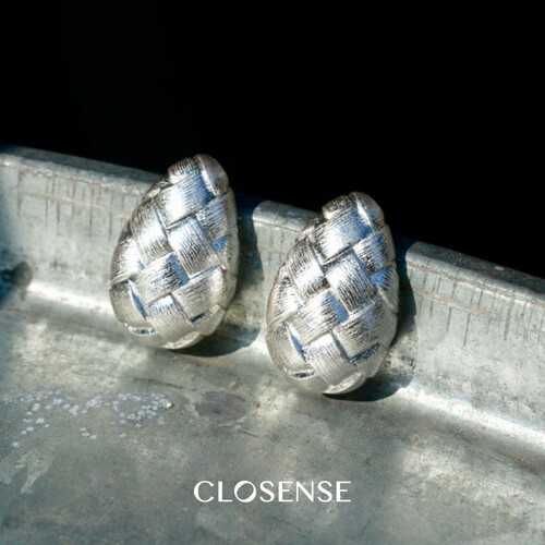 CLOSENSE原创编织C圈耳饰
