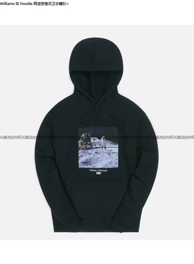限量 Kith Apollo Williams III Hoodie 阿波罗登月美潮卫衣帽衫
