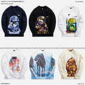 KITH STAR 新款 WARS 2023星球大战战联名圆领卫衣超限量
