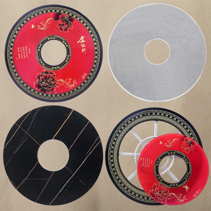 钢化玻璃材质不锈钢桌面