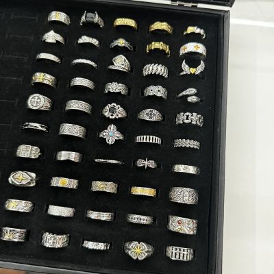 朋克风戒指美系复古开口食指戒
