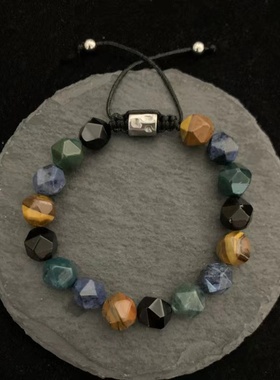 多宝珠串珠手链情侣款哦