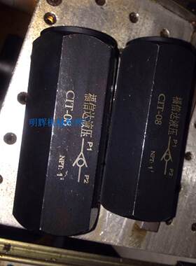 CIT03单向阀04 直通管式单向阀06 逆止止回阀08 CIT-02CIT-10-12
