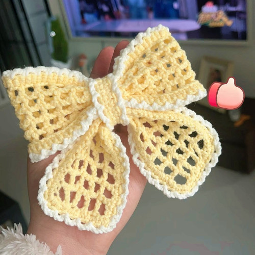 初学者DIY镂空蝴蝶结发圈材料