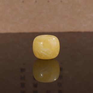 天然正品俄料蜜蜡老型珠 MAL5号 黄白花蜡琥珀蜜蜡散珠单珠配珠