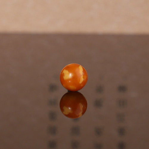天然正品俄料蜜蜡老蜜蜡圆珠散珠 8.1mm diy手链搭配配珠 LS2