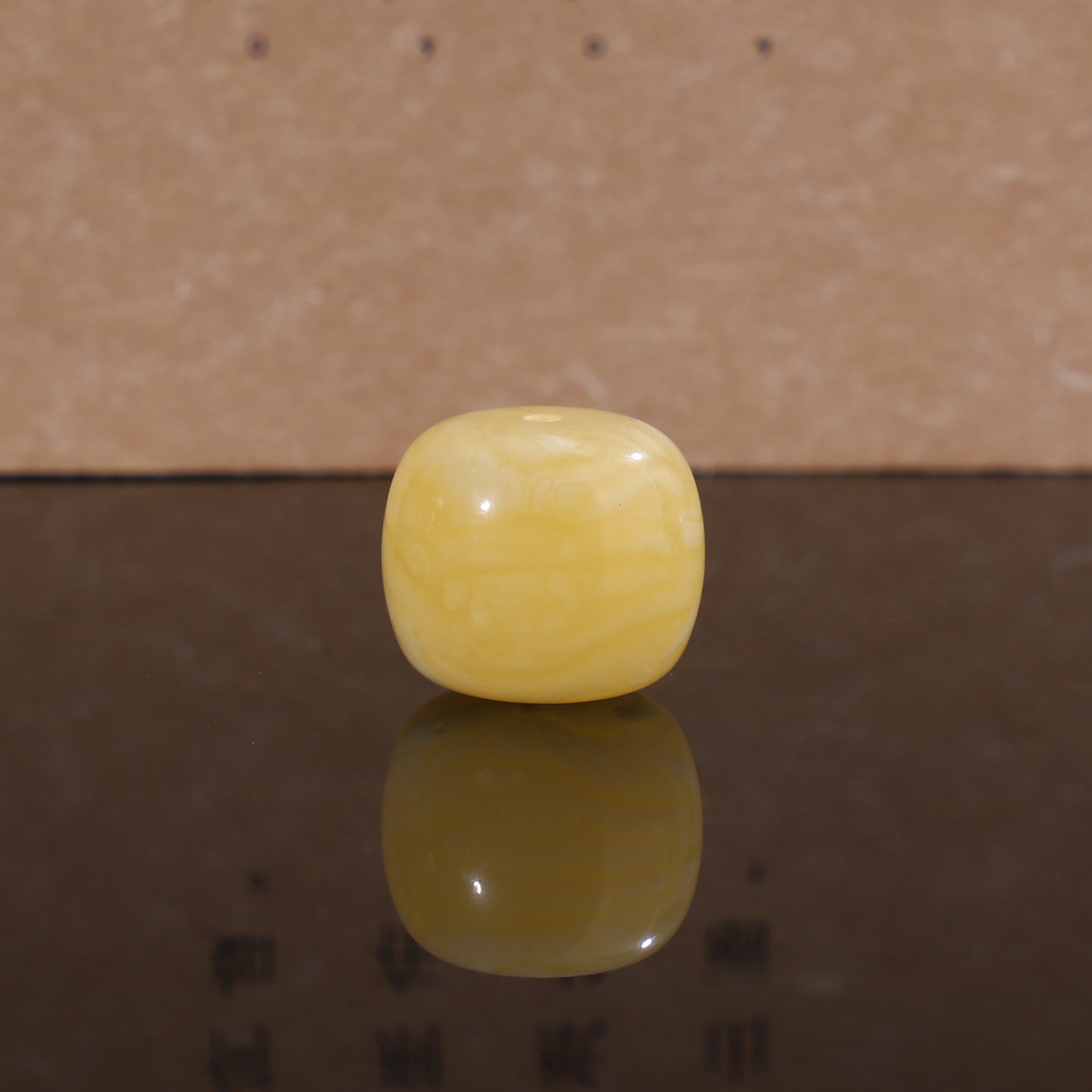 天然正品俄料蜜蜡老型珠 MAL20号 黄白花蜡琥珀蜜蜡散珠单珠配珠