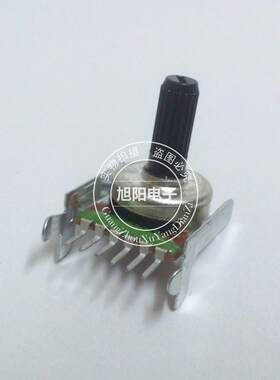 B50k/B503 161型双联发烧音响音箱功放音量电位器 6脚15mm花柄