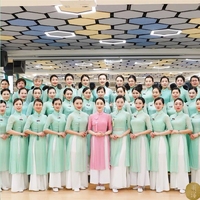 體型衣禪服練功改良版奧黛旗袍夏季中國風舞臺考級藝考彈力連衣裙