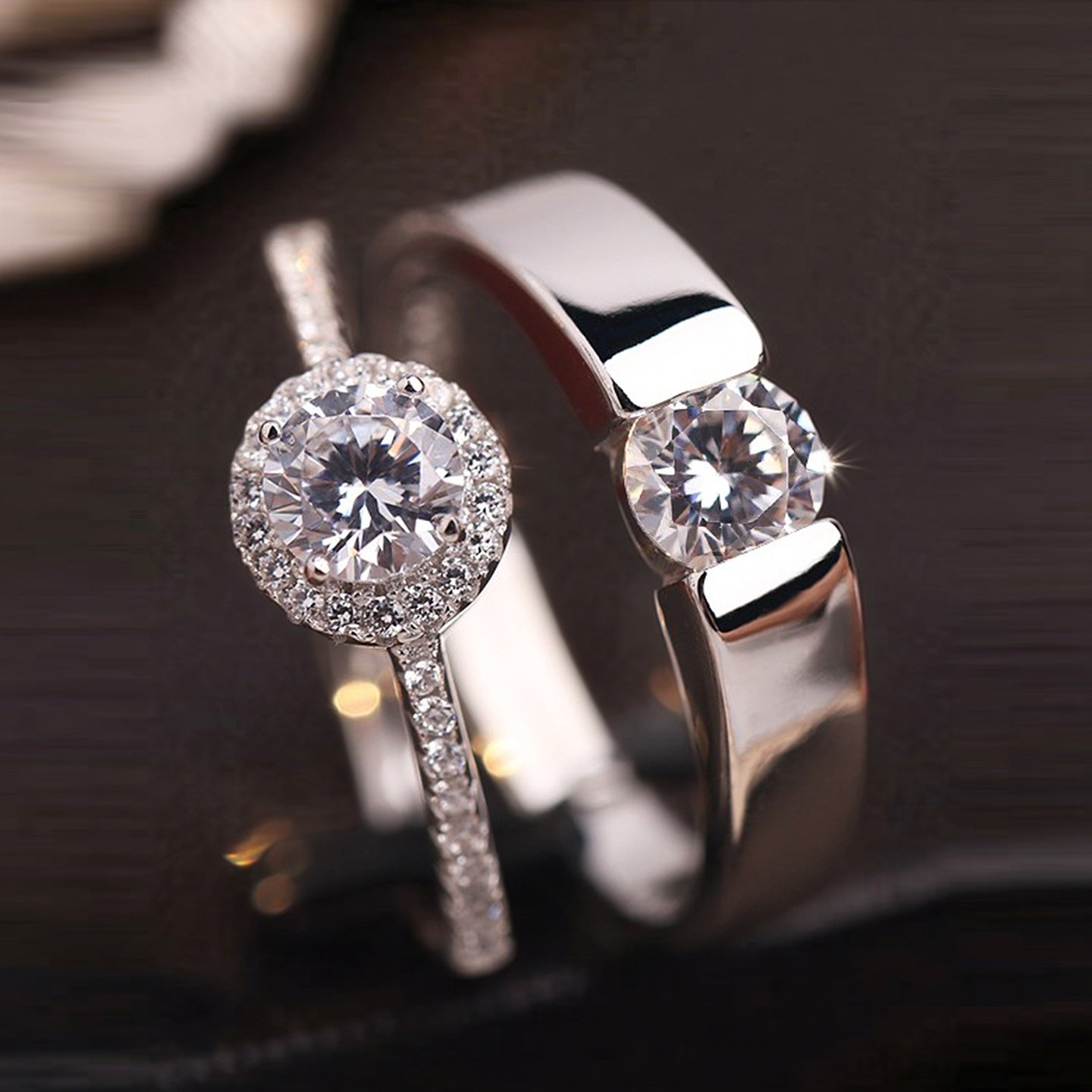 挚爱结婚仿真活口圆形钻戒奢华情侣对戒女戒婚礼仪式用的戒指求婚,饰品/流行首饰/时尚饰品新,戒指/指环,淘宝优惠券,粉丝福利购,淘宝优惠卷