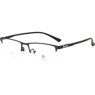 新款近视眼镜康视顿钛材男