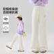 子春秋微喇阔腿裤 女大童休闲运动裤 女童2026新款 喇叭裤 春季 儿童裤