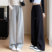 女大童春装 阔腿裤 2026新款 运动裤 女童裤 初中生儿童直筒裤 子春秋款