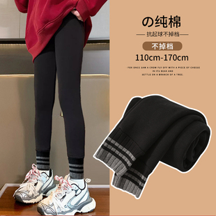 女童打底裤秋冬款儿童保暖外穿一体绒长裤中大童加绒加厚裤子冬季