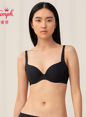 黛安芬适感无痕收副乳内衣女薄款美背软支撑文胸E002505