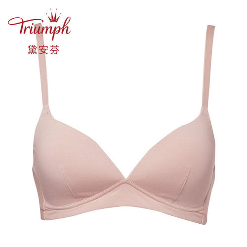 黛安芬简约纯色女士内衣无钢圈