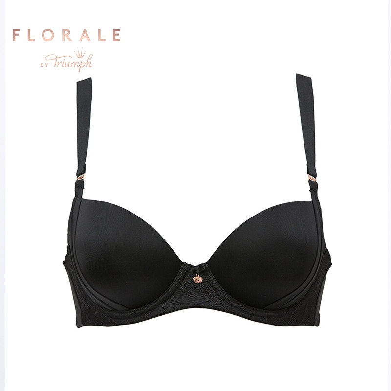 黛安芬Florale优雅蓝铃大胸薄款支撑文胸16-8273